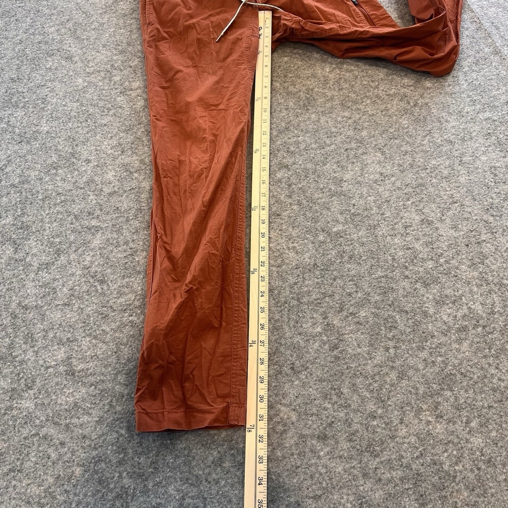 Vuori Men's Ripstop Chino Climbing Pants Burnt Orange Size S